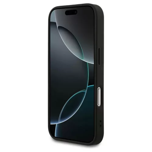 Guess 4G Small Classic Logo MagSafe tok iPhone 17 Pro készülékhez fekete