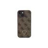Guess GUHCP15MP4TDSCPW iPhone 15 Plus / 14 Plus készülékhez 6.7" kemény tok Crossbody 4G Metal Logo barna