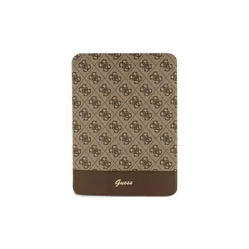   Guess GUFC11PS4SGW iPad 10.9 készülékhez tok – 4G Stripe Allover – barna