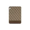 Guess GUFC11PS4SGW iPad 10.9 készülékhez tok – 4G Stripe Allover – barna