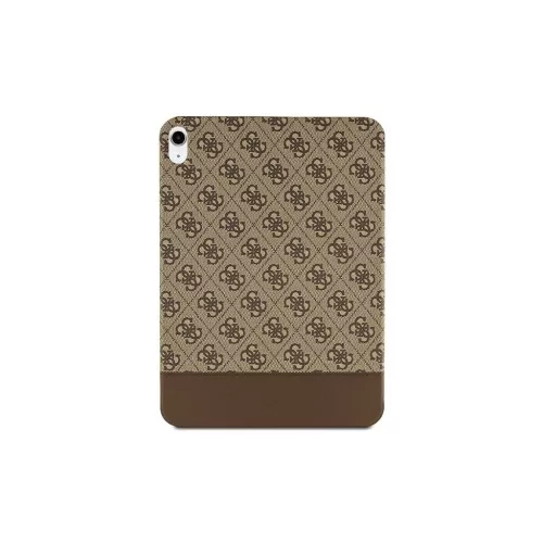 Guess GUFC11PS4SGW iPad 10.9 készülékhez tok – 4G Stripe Allover – barna