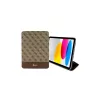 Guess GUFC11PS4SGW iPad 10.9 készülékhez tok – 4G Stripe Allover – barna