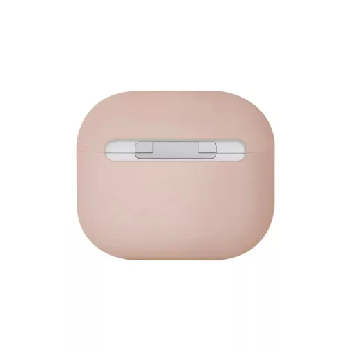 UNIQ tok Lino AirPods 4 készülékhez szilikon rózsaszín