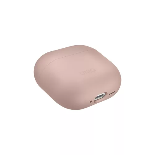 UNIQ tok Lino AirPods 4 készülékhez szilikon rózsaszín