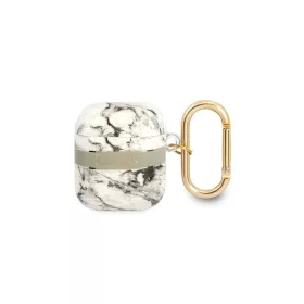   Guess GUA2HCHMAG AirPods készülékhez tok Marble Strap Collection szürke