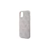 Guess GUHMN61G4GFRP iPhone 11 6.1"/Xr készülékhez keménytok 4G Collection Leather Metal Logo MagSafe rózsaszín