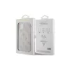 Guess GUHMN61G4GFRP iPhone 11 6.1"/Xr készülékhez keménytok 4G Collection Leather Metal Logo MagSafe rózsaszín