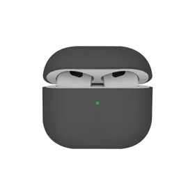   UNIQ Lino AirPods 4 készülékhez Silicone tok hamvas szürke