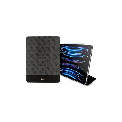 Guess GUFCP12PS4SGK iPad Pro 12.9 készülékhez 4G tok Stripe Allover fekete