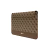 Guess Sleeve GUCS14PS4SGW 14" laptoptok készülékhez 4G Stripe Metal Logo barna