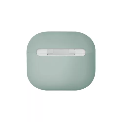 UNIQ case Lino AirPods 4 készülékhez szilikon tok iceplant zöld