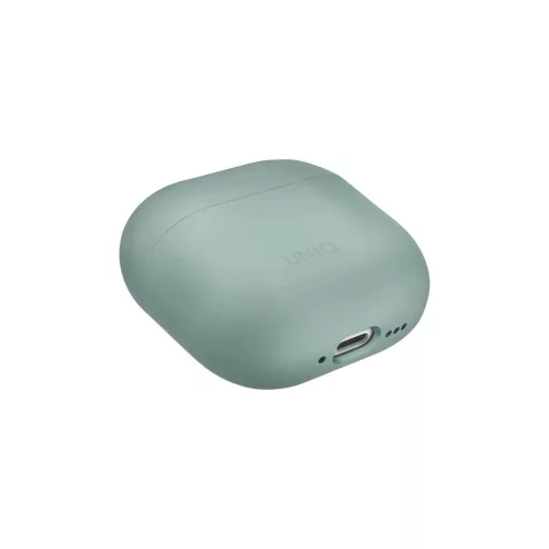 UNIQ case Lino AirPods 4 készülékhez szilikon tok iceplant zöld