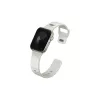 UNIQ Band Stride SE Apple Watch 42/41/40mm készülékhez FKM gumi szíj lume