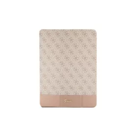   Guess GUFCP12PS4SGP iPad Pro 12.9 4G készülékhez tok Stripe Allover rózsaszín