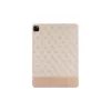 Guess GUFCP12PS4SGP iPad Pro 12.9 4G készülékhez tok Stripe Allover rózsaszín