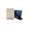 Guess GUFCP12PS4SGP iPad Pro 12.9 4G készülékhez tok Stripe Allover rózsaszín