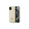 Guess GUHCP15MPS4DGPD iPhone 15 Plus/14 Plus 6,7" készülékhez keménytok Strass Metal Logo arany