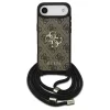 Guess 4G Big Logo Cord Stap Crossbody tok iPhone Air készülékhez barna