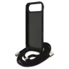 Guess 4G Big Logo Cord Stap Crossbody tok iPhone Air készülékhez barna