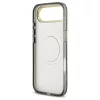 Guess IML Glitter Flowers Triangle MagSafe tok iPhone Air készülékhez fekete