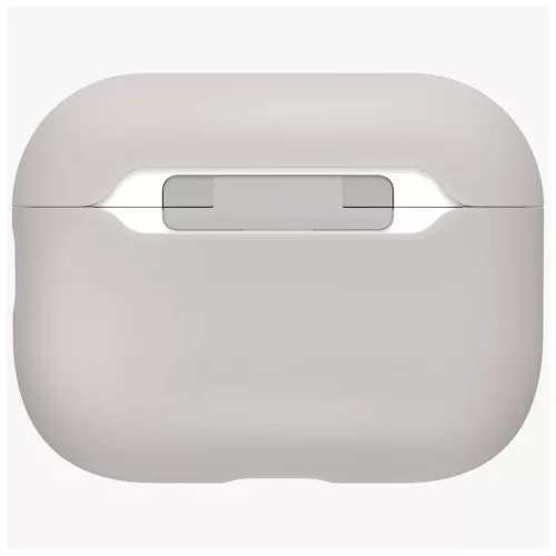 AirPods Pro 3 gen készülékhez UNIQ Lino szilikon tok bézs