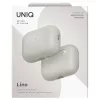 AirPods Pro 3 gen készülékhez UNIQ Lino szilikon tok bézs