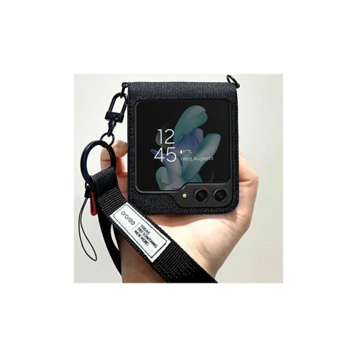 Araree Canvas Diary tok Samsung Galaxy Z Flip5 (F731) készülékhez fekete