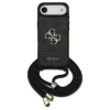 Guess 4G Big Logo Cord Stap Crossbody tok iPhone Air készülékhez fekete