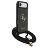 Guess 4G Big Logo Cord Stap Crossbody tok iPhone Air készülékhez fekete