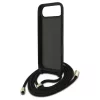 Guess 4G Big Logo Cord Stap Crossbody tok iPhone Air készülékhez fekete