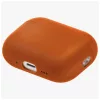 UNIQ Lino AirPods Pro 3 gen készülékhez szilikon tok, narancssárga