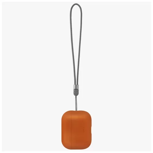 UNIQ Lino AirPods Pro 3 gen készülékhez szilikon tok, narancssárga