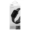 UNIQ Dante Pro óraszíj Apple Watch 42/41/40mm készülékhez, rozsdamentes acél, grafit fekete