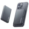 USAMS CY Series CD242 10000mAh 20W mágneses vezeték nélküli külső akkumulátor titán