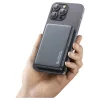 USAMS CY Series CD242 10000mAh 20W mágneses vezeték nélküli külső akkumulátor titán