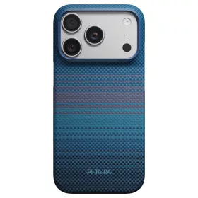   PITAKA Edge Case Nights Midnight 01 tok iPhone 18 Pro/17 Pro készülékhez holdkelte
