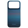 PITAKA Edge Case Nights Midnight 01 tok iPhone 18 Pro/17 Pro készülékhez holdkelte