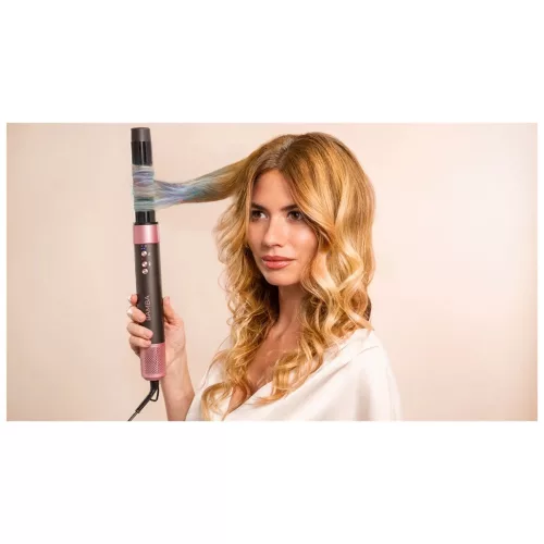 Bamba CeramicCare AirGlam Black - Hajformázó és hajszárító / 03464