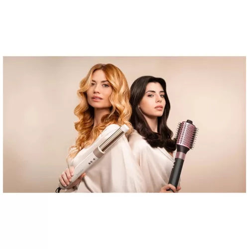 Bamba CeramicCare AirGlam Black - Hajformázó és hajszárító / 03464