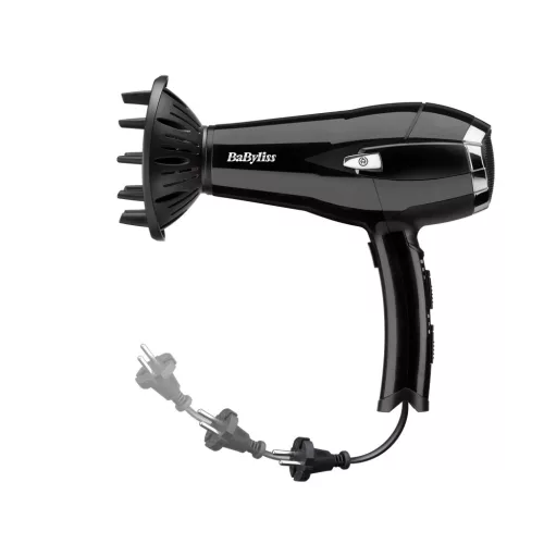 BaByliss D374DE Cordkeeper hajszárító 2000W, fekete