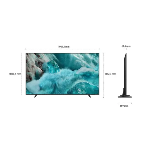 Samsung QE85Q7FAAUXXH 4K UHD Smart QLED TV, 216 cm