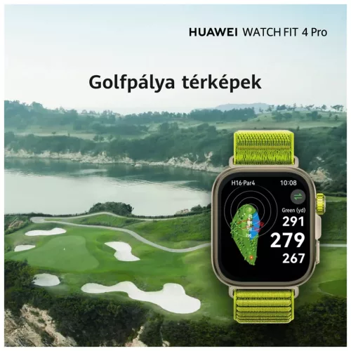 HUAWEI WATCH Fit 4 Pro Green