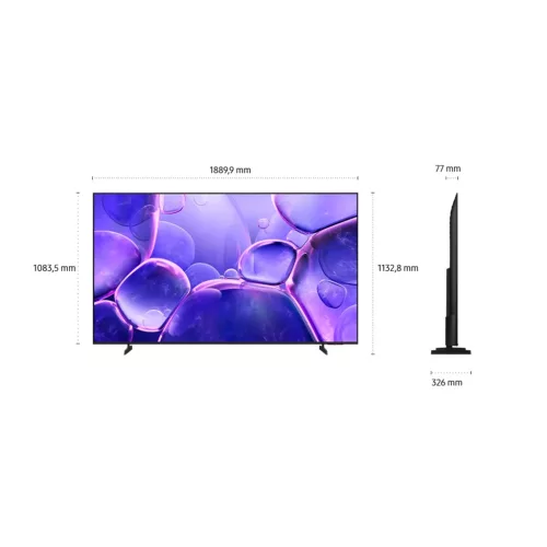 Samsung UE85U8072FUXXH 4K UHD Smart LED TV, 216 cm