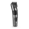 BaByliss E978E Carbon Titanium vezeték/vezeték nélküli hajvágó + trimmer, fémes-sötétszürke