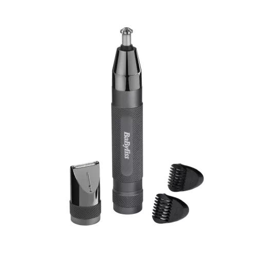 BaByliss E111E Super X-Metal Series Orr- és fülszőrzetnyíró szemöldök trimmerrel, fekete