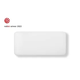   Mill Invisible Wifi intelligens fűtőpanel, 1500W, fehér, acél előlappal