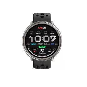 Amazfit Active 2 (Round) Black Sport Silicone