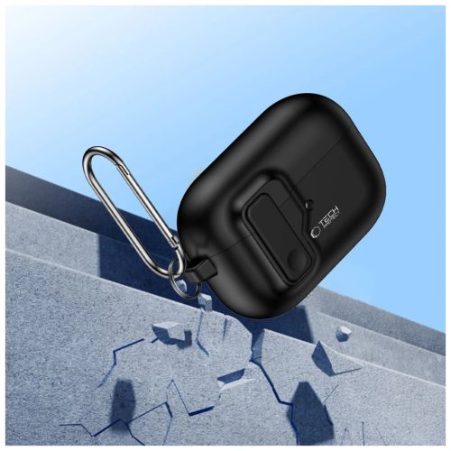 TECH-PROTECT SLIM HOOK APPLE AIRPODS PRO 1/2 készülékhez tok fekete