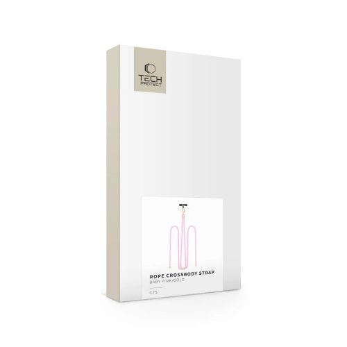 TECH-PROTECT C7S ROPE VÁLLPÁNT BABY RÓZSASZÍN/ARANY