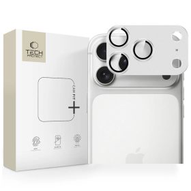   TECH-PROTECT CAMFULL FIT+ iPHONE 17 PRO MAX készülékhez kameravédő ezüst